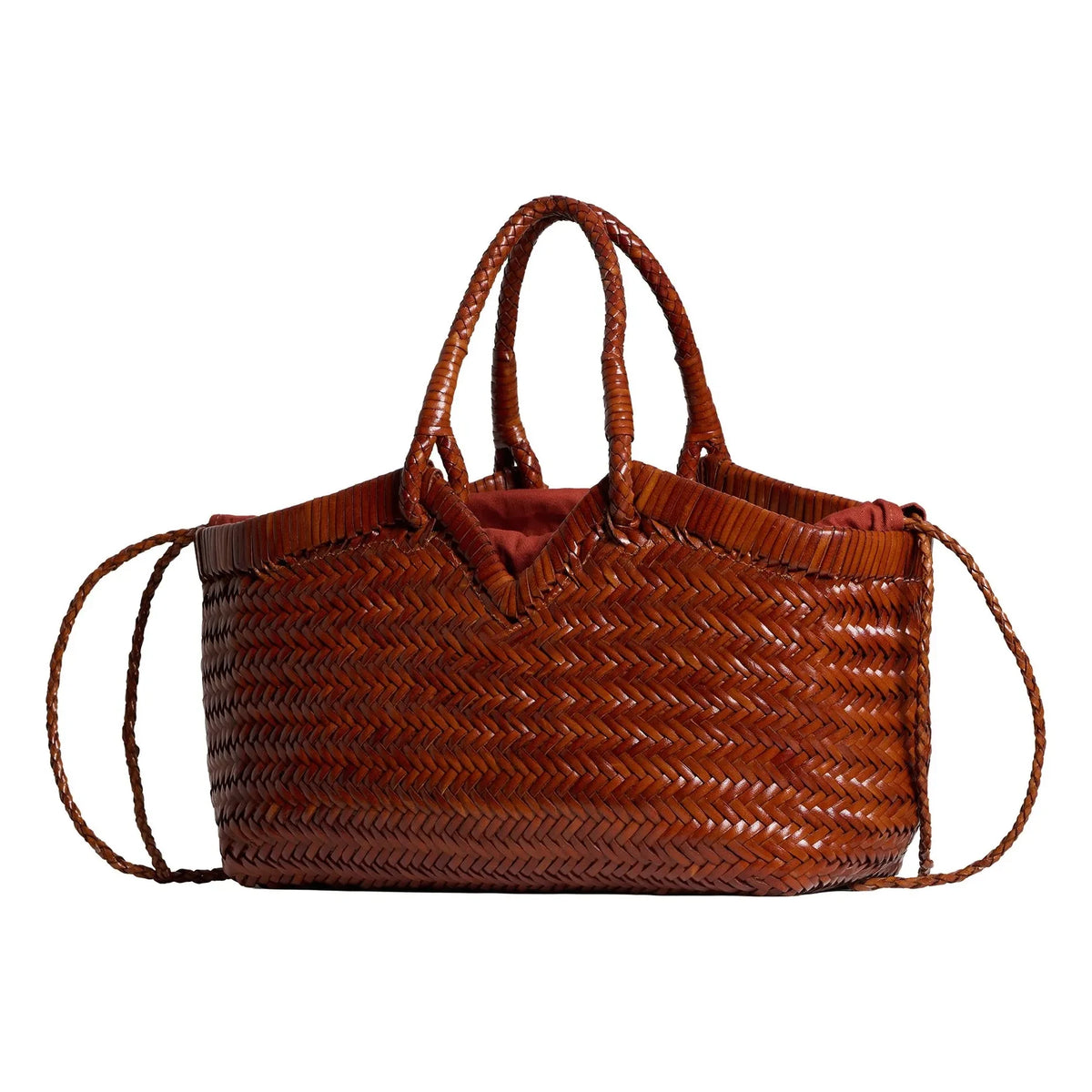 Vipera - Crudelia Leder-Tote | Cognac