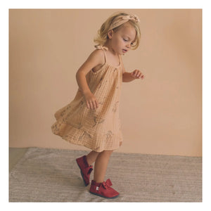 Baobaby - Knot-Hausschuhe | Kirschrot