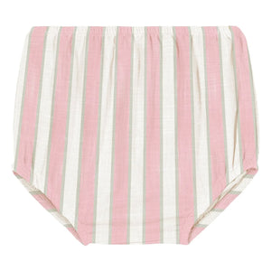 Studio Bohème - Ami Gestreifte Bio-Baumwoll-Bloomers | Rosa