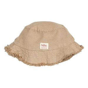Búho – Bob ausgefranste Lyocell-Jeans | Beige