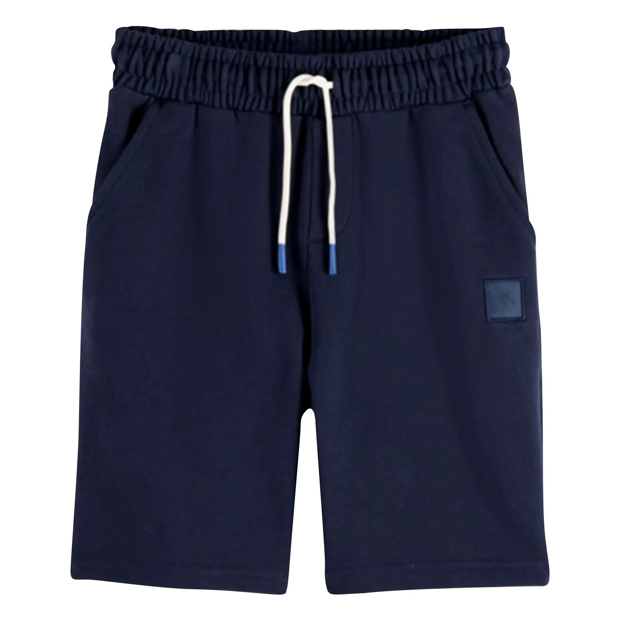 Scotch & Soda – Jogger-Shorts mit Logo-Patch | Marine