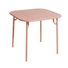 Frittierter Fisch - Quadratischer Couchtisch | Blush