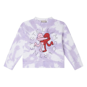 Stella McCartney Kids - Sweatshirt Stella Tie-Dye | Flieder