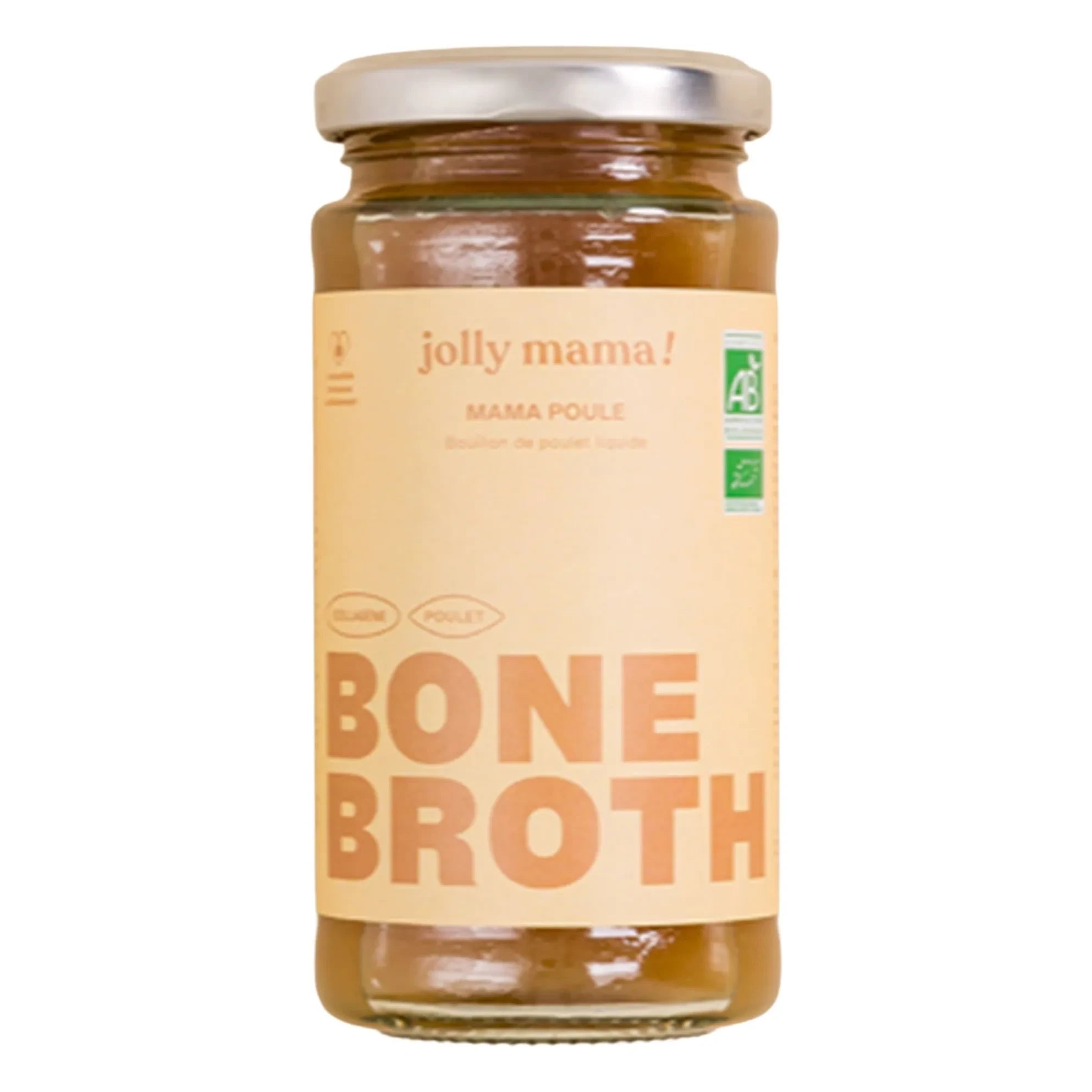 Jolly Mama - Mama Poule Hühnerknochenbrühe - 6 Knochenbrühen à 240 ml