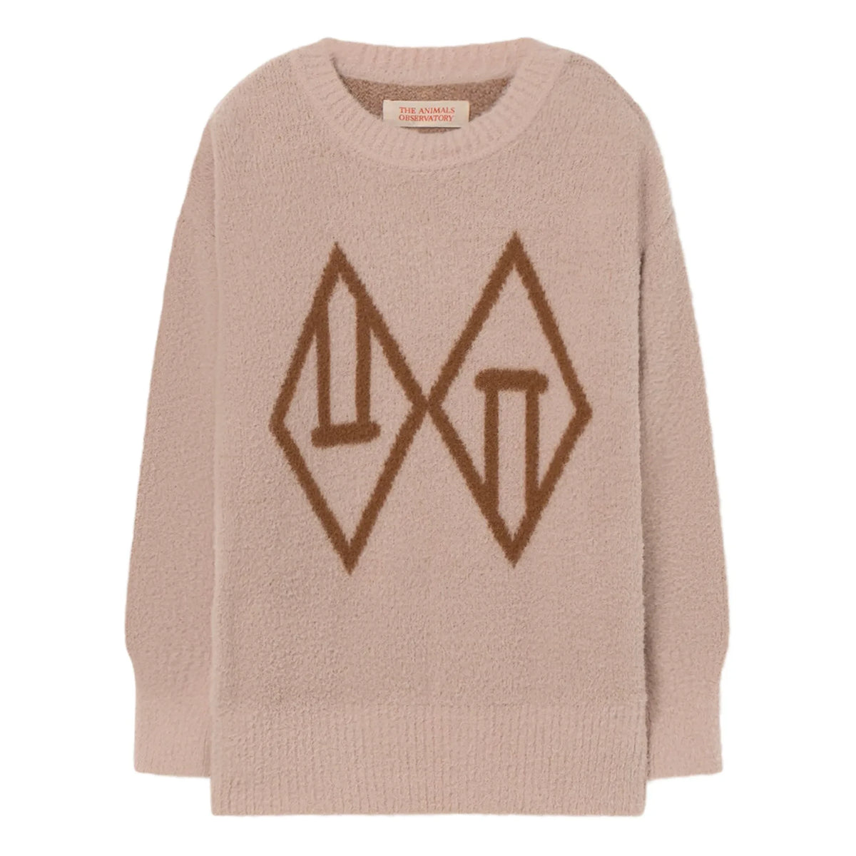 The Animals Observatory - Bull Grafik Pullover | Beige