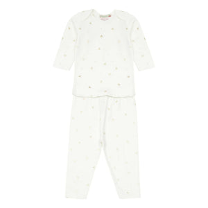 Bonpoint - Kirsch-T-Shirt + Leggings | Gold