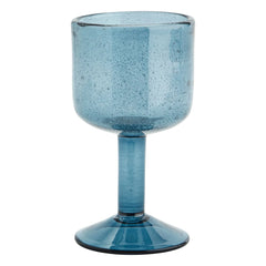 Madam Stoltz - Weinglas | Blau