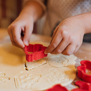 Legami - 5-teiliges Set Ausstechformen und Stempeln - Cookie Time!