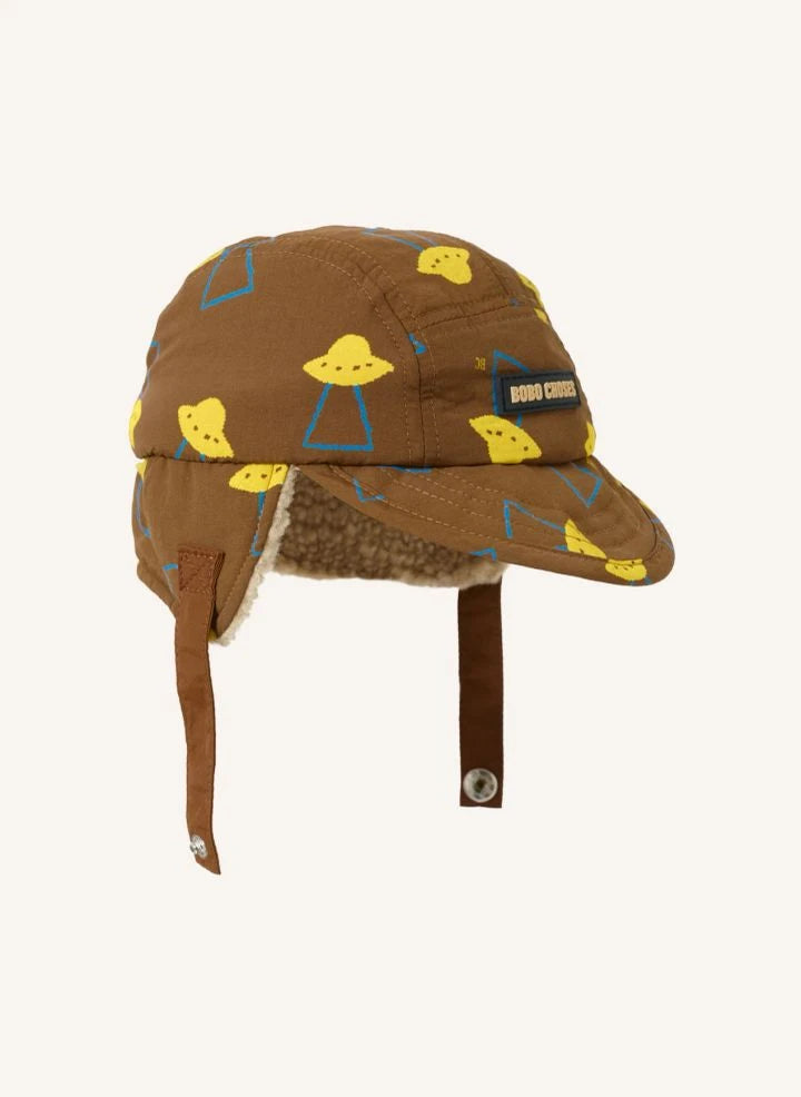 Bobo Choses - Sherpa Cap Soucoupes Aus Recyceltem Polyester | Braun