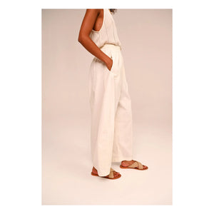 Sacrécoeur - Liam Popeline-Hose | Ecru