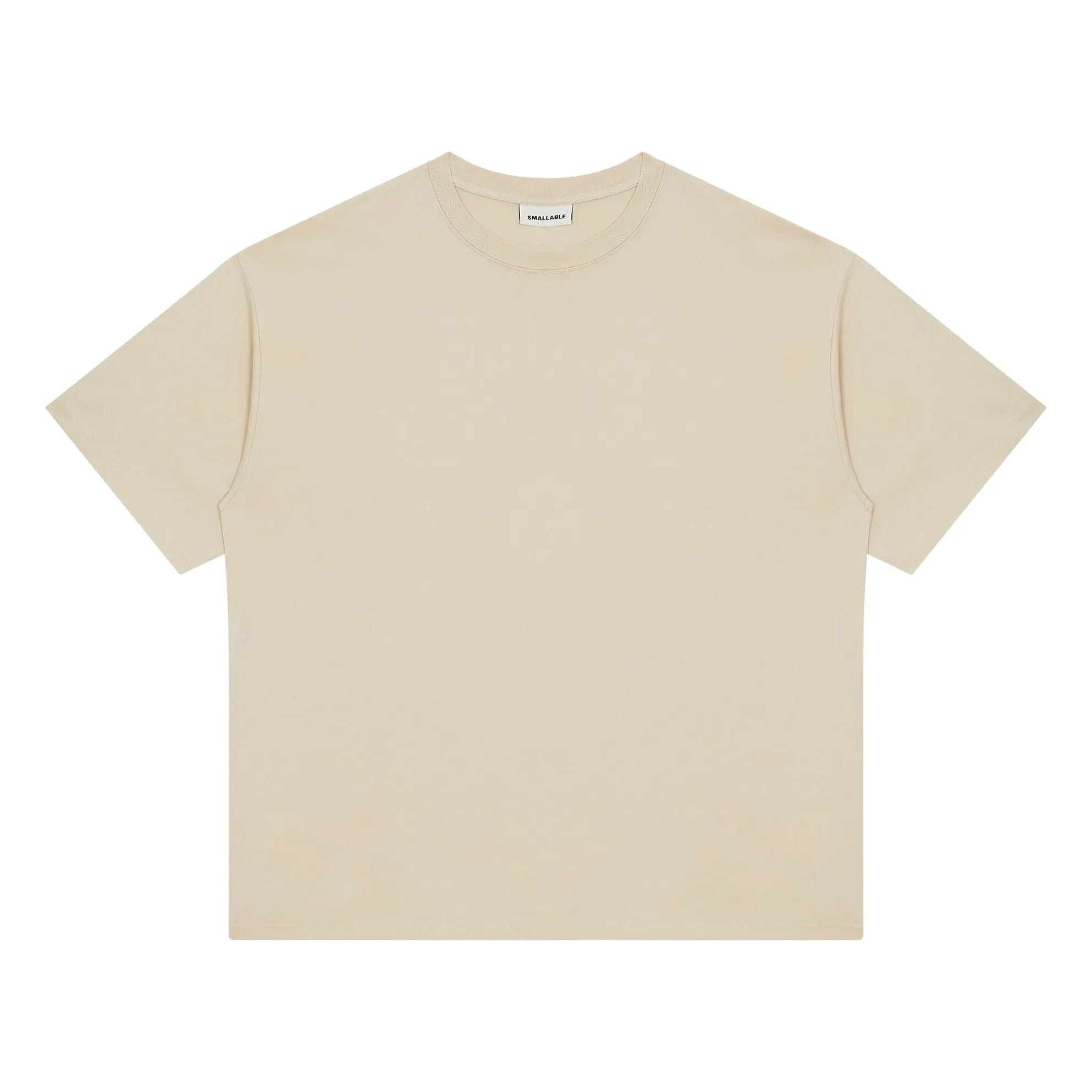 Smallable Man - Sovereign Pima Baumwoll-T-Shirt | Gebrochenes Weiß