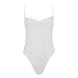 Belamer - Nina Einteiliger Badeanzug | Creme