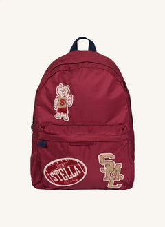Stella McCartney Kids - SMC Rucksack | Dunkelrot