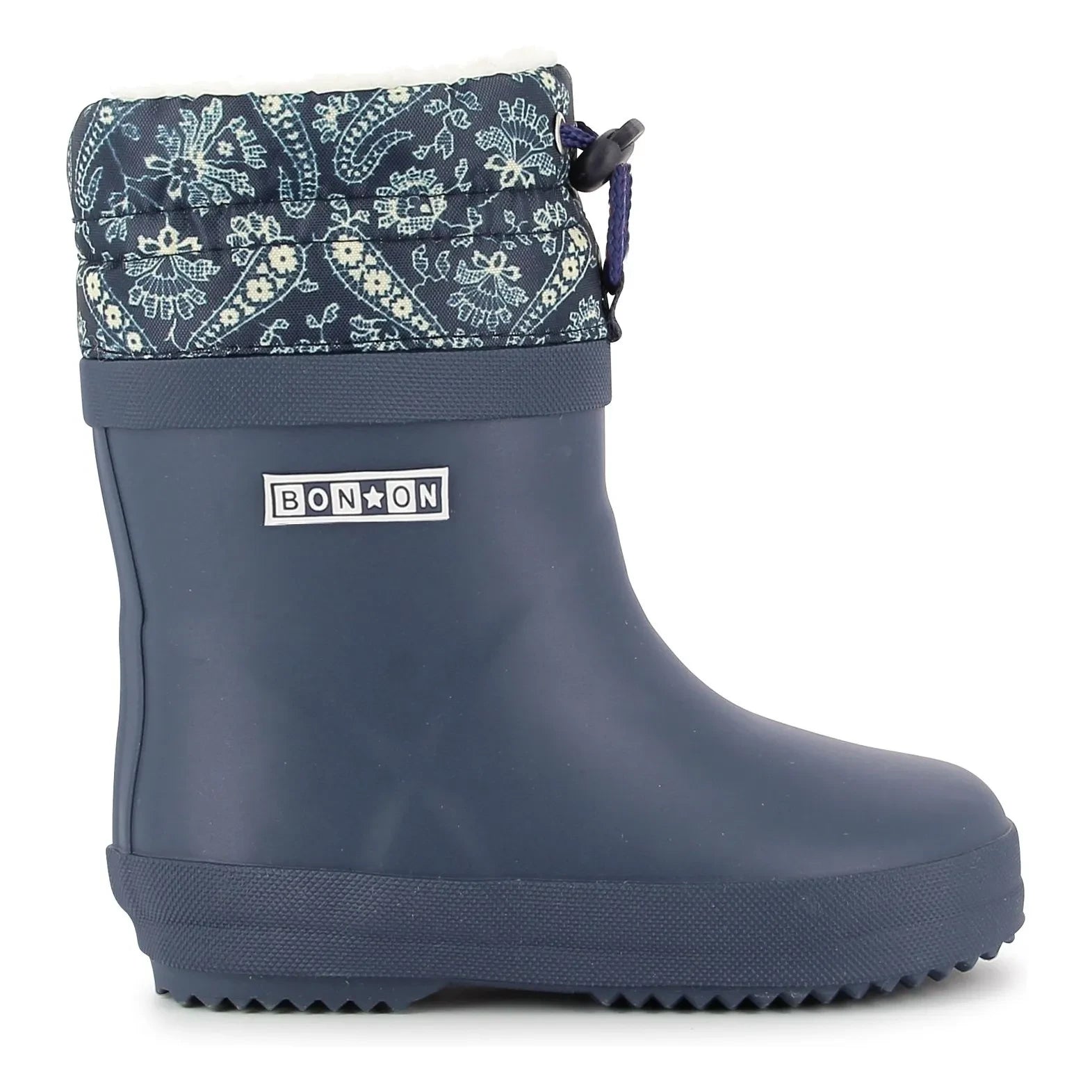 Bonton - Ploc Pelz-Regenstiefel | Marineblau
