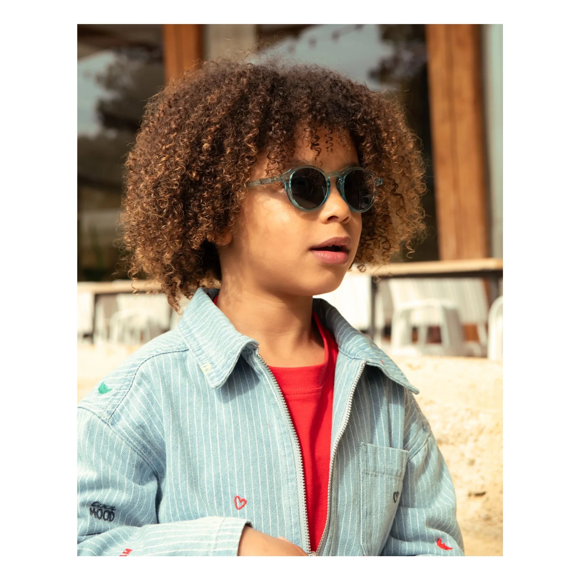 IZIPIZI - Sonnenbrille #D Junior | Hellblau