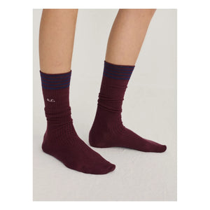 Bobo Choses – Socken aus Bio-Baumwolle | Burgunderrot
