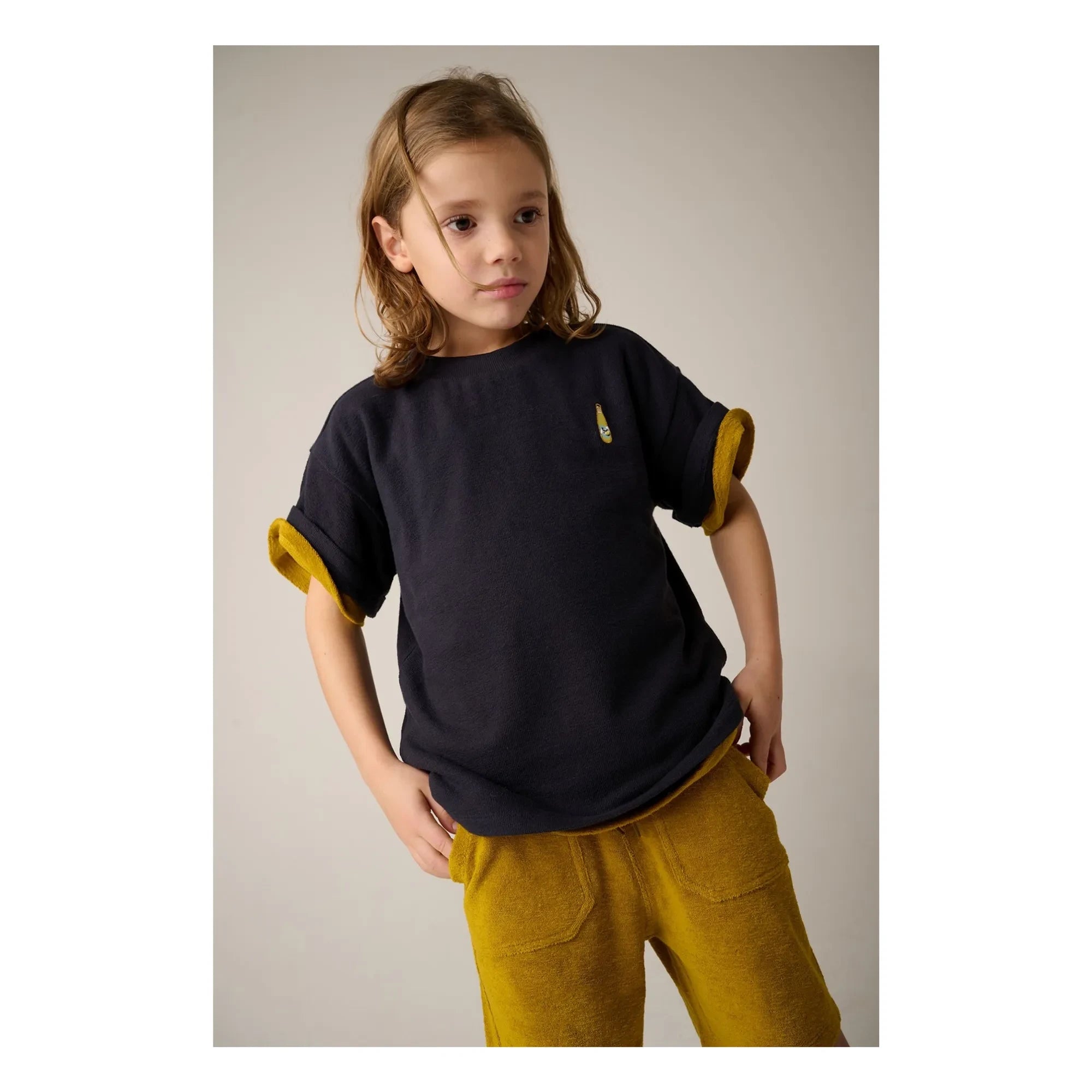 Tumble N'Dry – Atlantico T-Shirt aus Bio-Baumwolle | Dunkelblau
