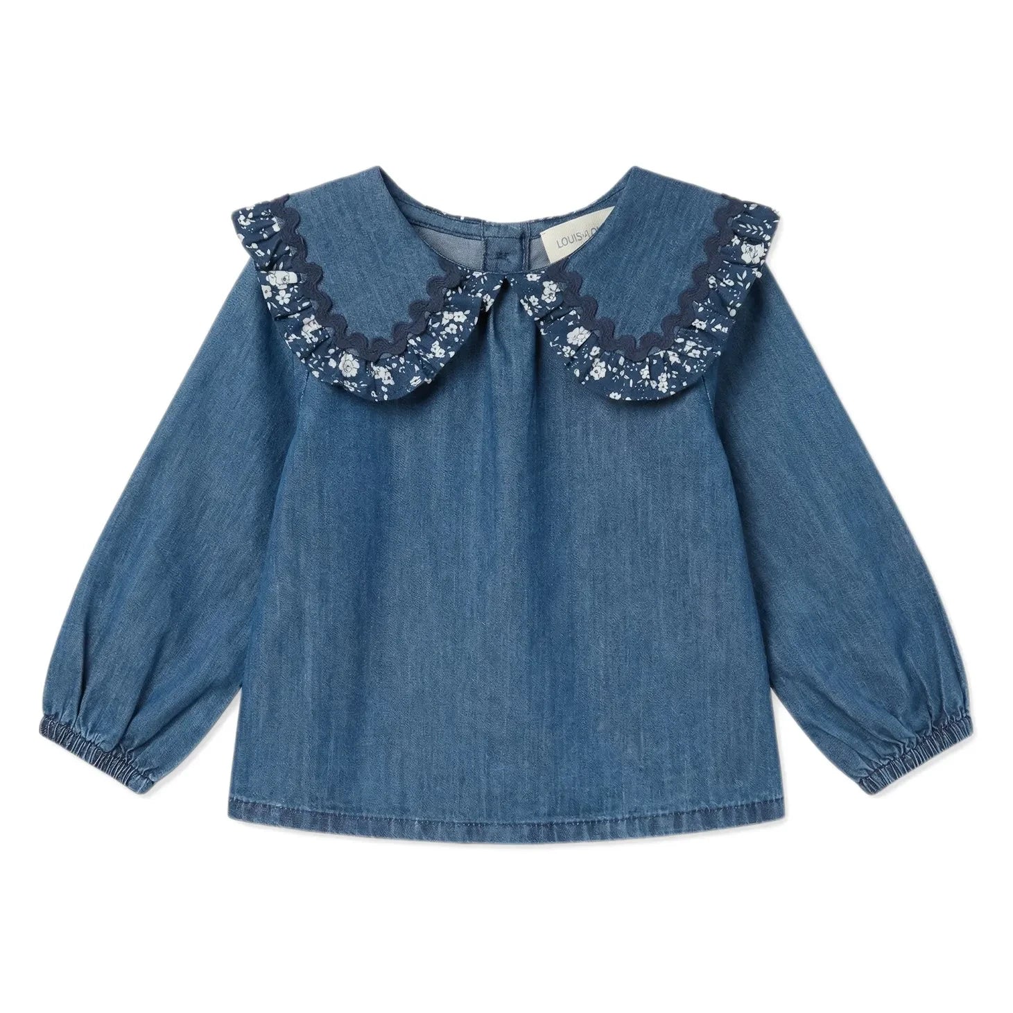 Louis Louise - Sybillette Chambray-Bluse | Blau