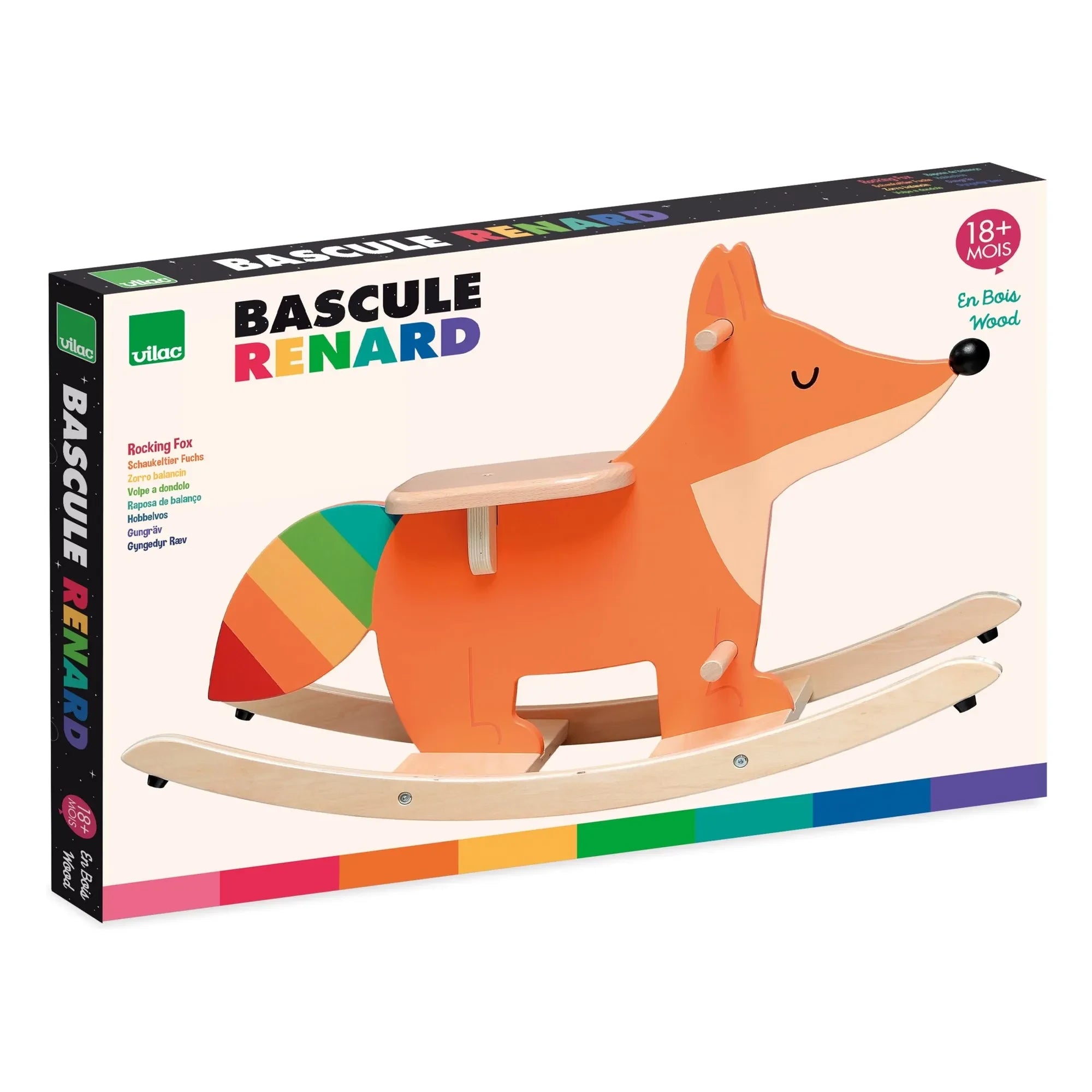 Vilac - Schaukelfuchs - Andy Westface | Orange