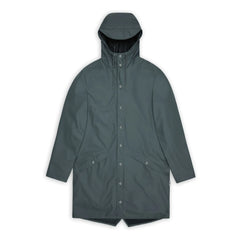 Rains - Langer Mantel W3 | Dunkelgrau