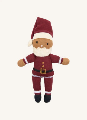 Fabelab - Tragbarer Weihnachtsmann Figur für die Tasche | Rot