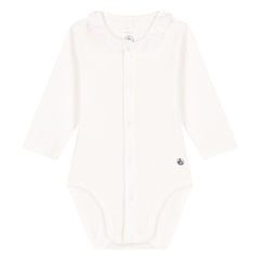 Petit Bateau - Weißer Body-Kragen