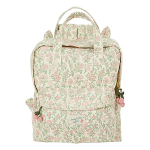 Emile et Ida - Blumen Rucksack | Beige