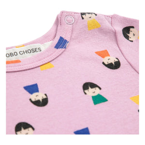 Bobo Choses - Body Pions Organik Pamuk | Lila