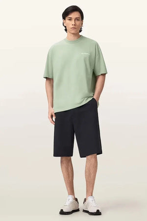 AllSaints Herren Baumwoll Oversize T-Shirt