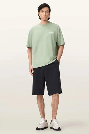 AllSaints Herren Baumwoll Oversize T-Shirt