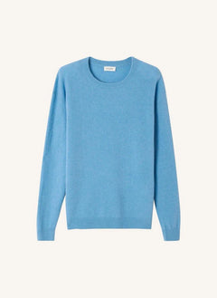 American Vintage - Raxow Wolle Pullover | Gepunktetes Blau