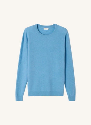 American Vintage - Raxow Wolle Pullover | Gepunktetes Blau