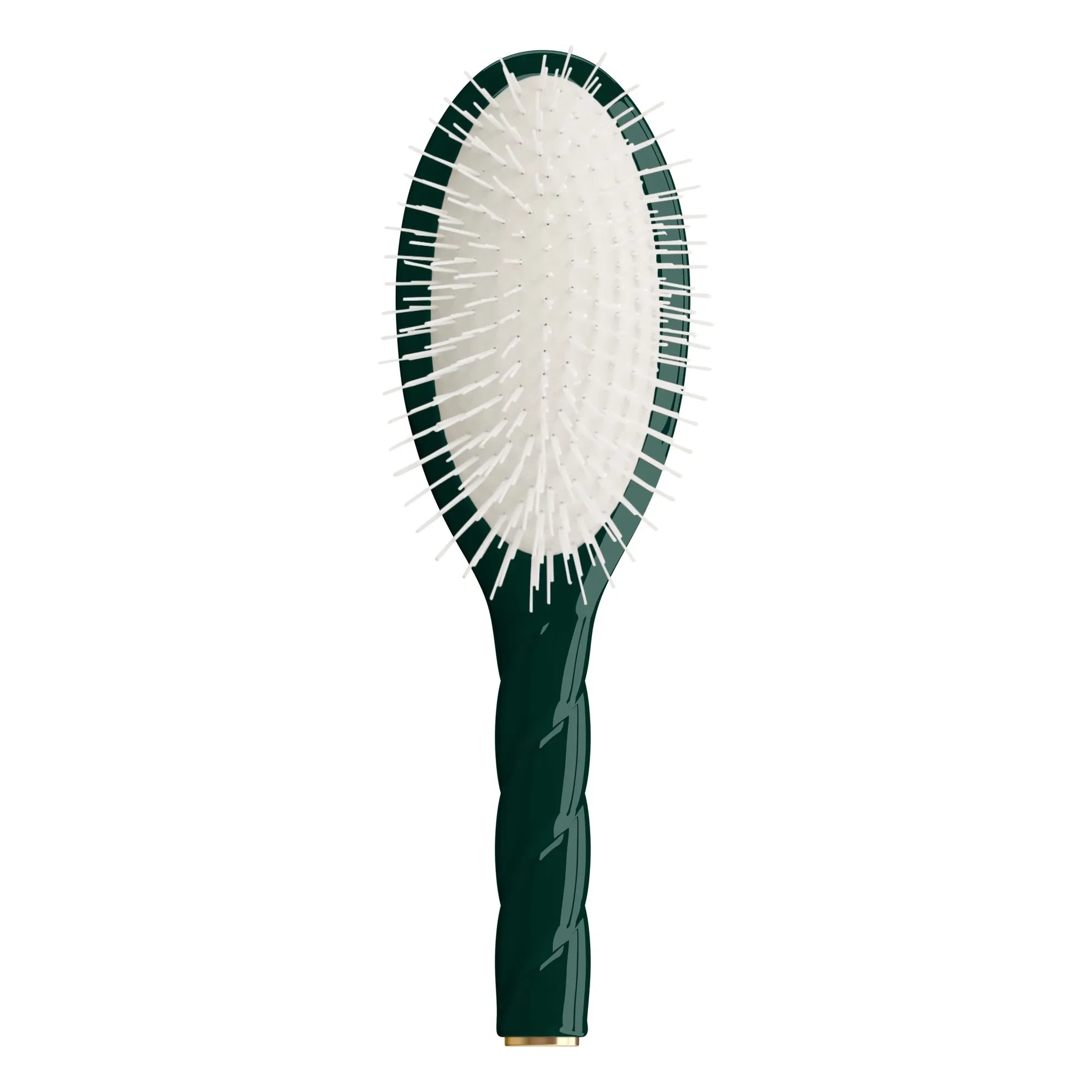 La Bonne Brosse - Twist N°07 Haarbürste - Entwirren und Revitalisieren | Smaragdgrün