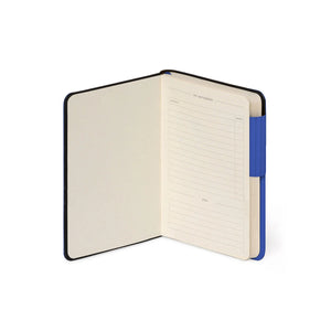 Legami - Unerlined Notizbuch mit monochromem Softcover - Eklektisches Blau - Mein Notizbuch