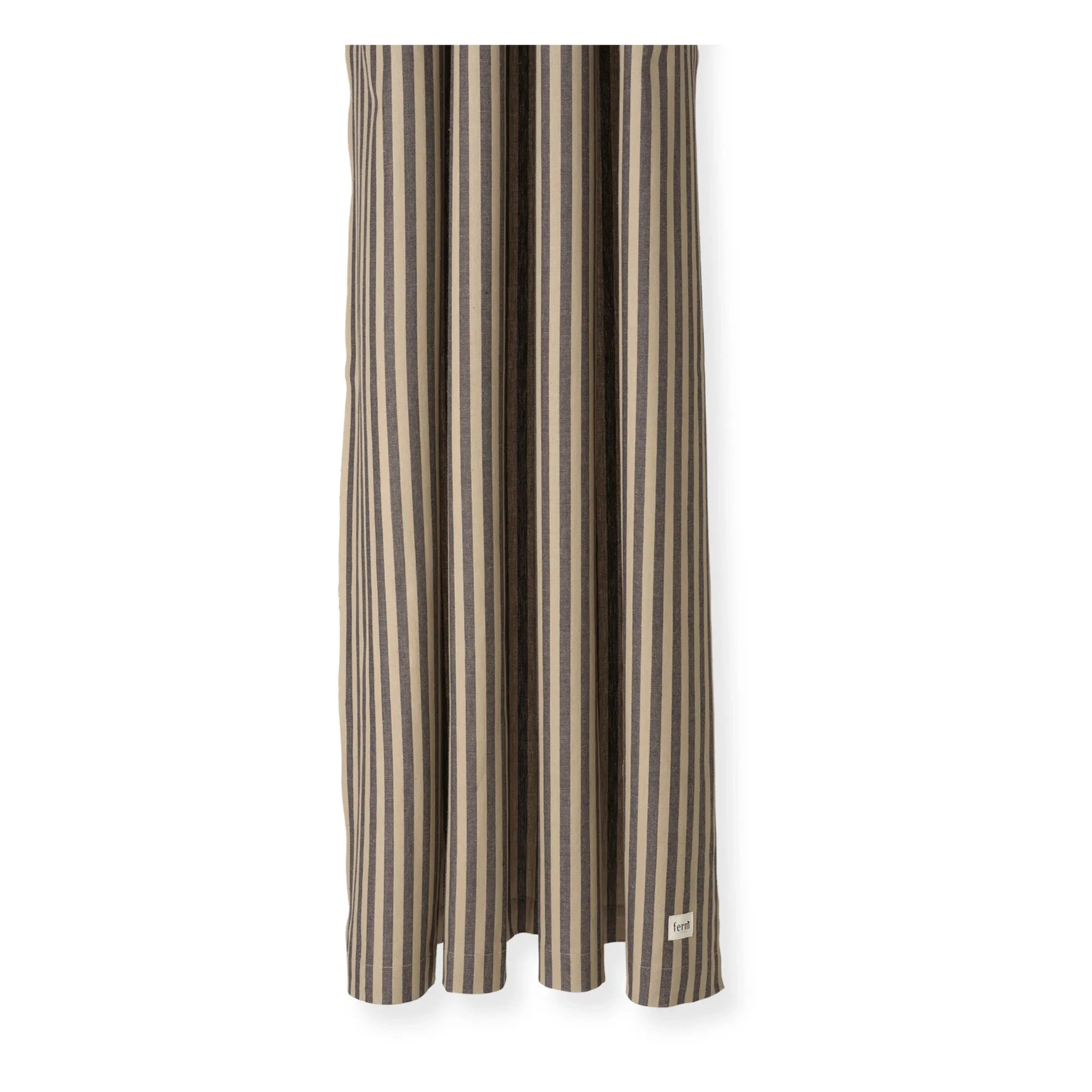 Ferm Living - Duschvorhang Chambray Schwarz