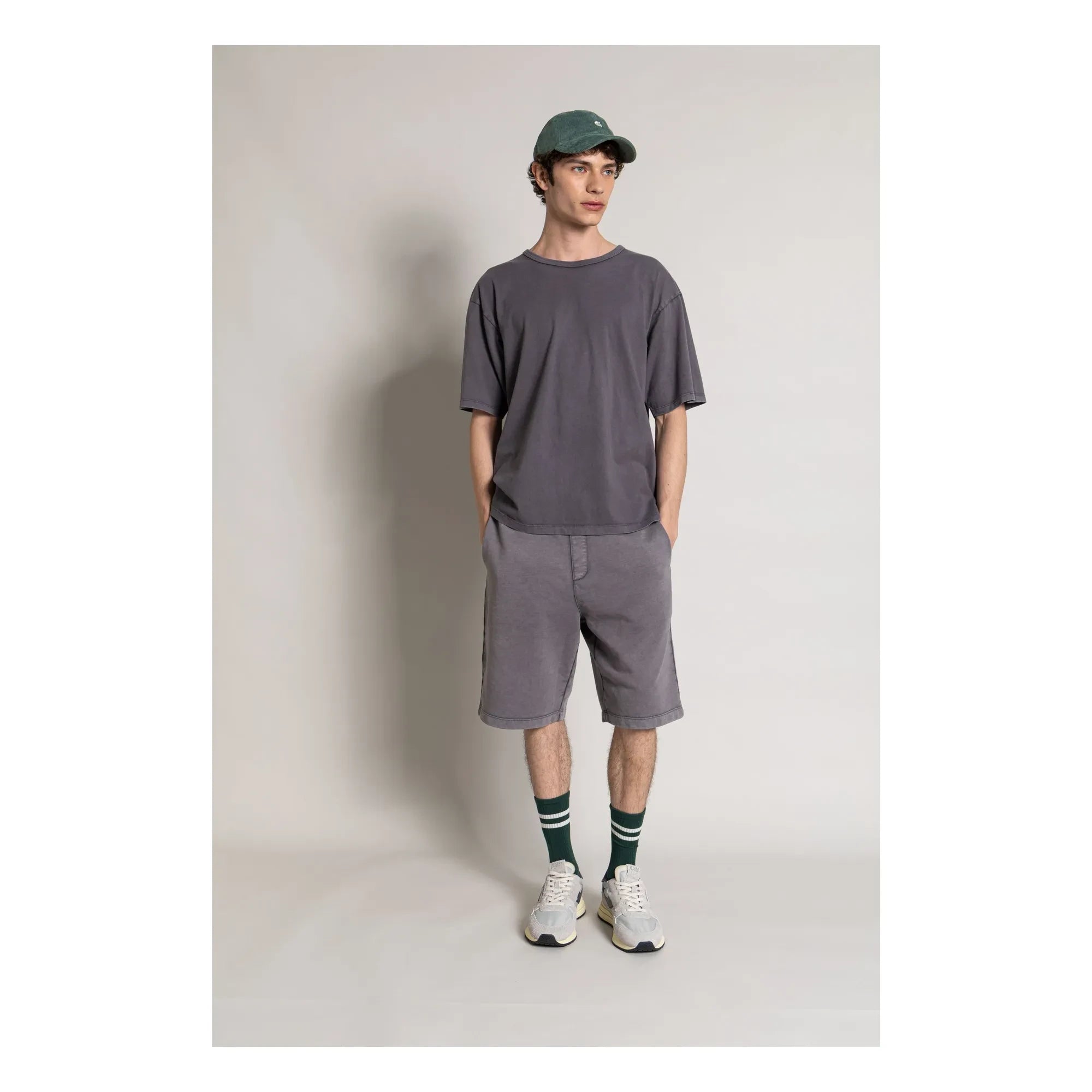 Smallable Man - Aron Bio-Baumwollshorts | Anthrazit