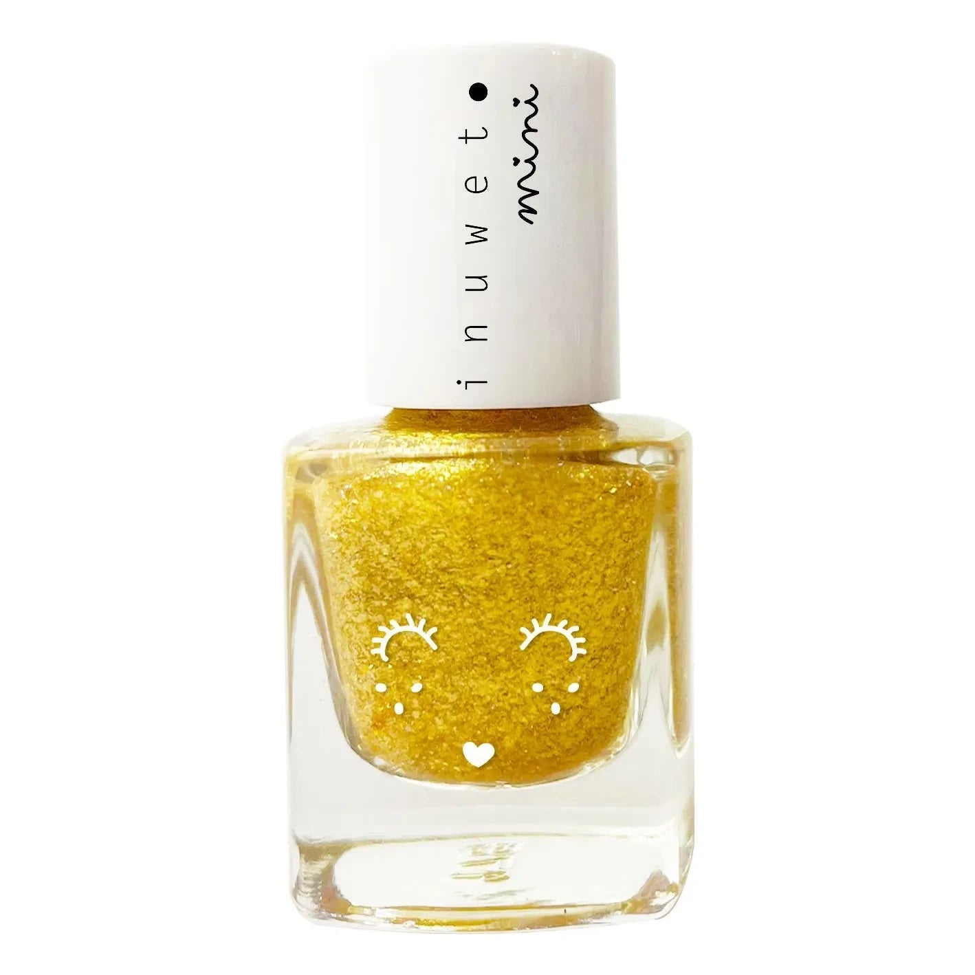 Inuwet - Wasserbasierter Nagellack für Kinder Golden Game - 5ml | Gold