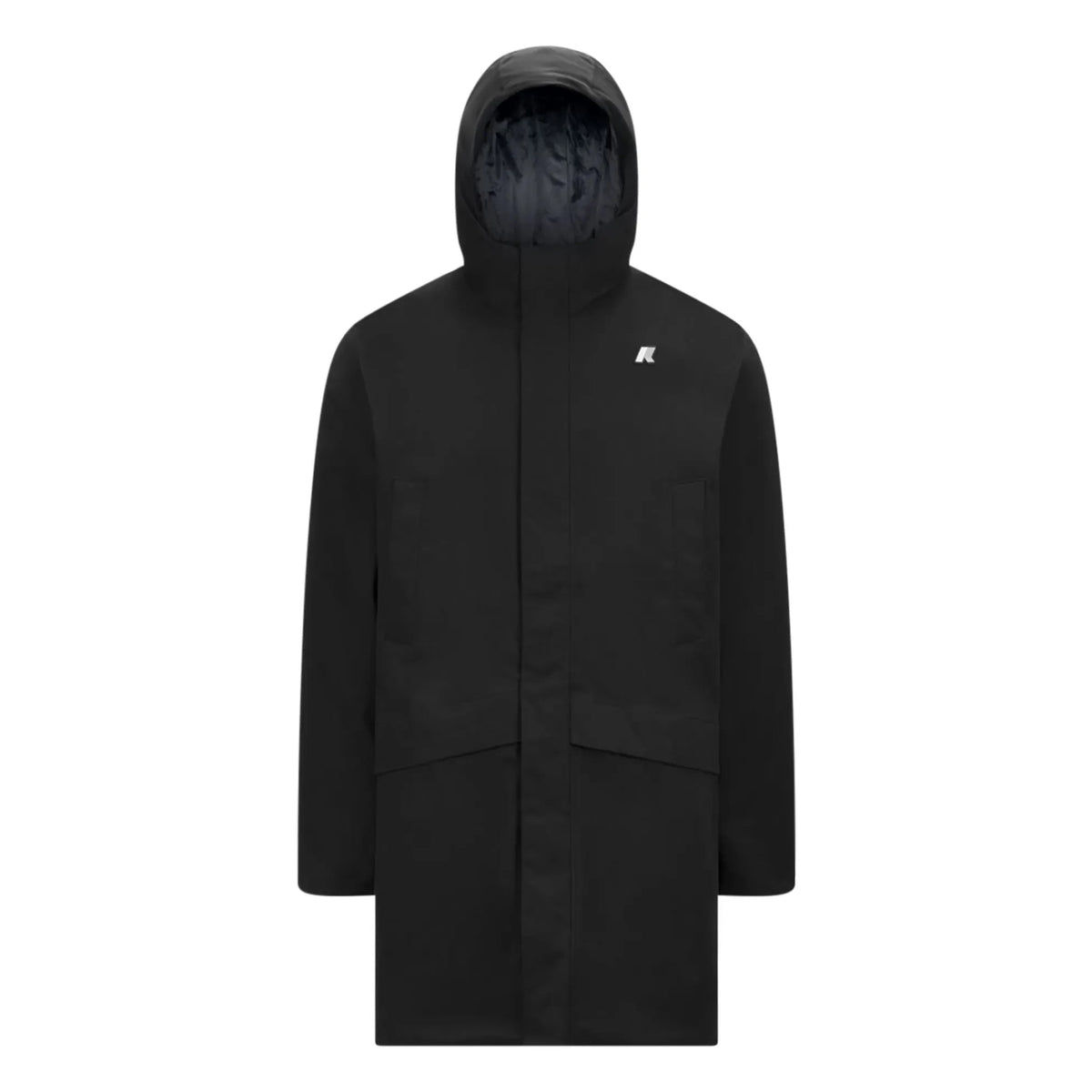 K-way - Jarno Twill Marmotta Parka | Schwarz