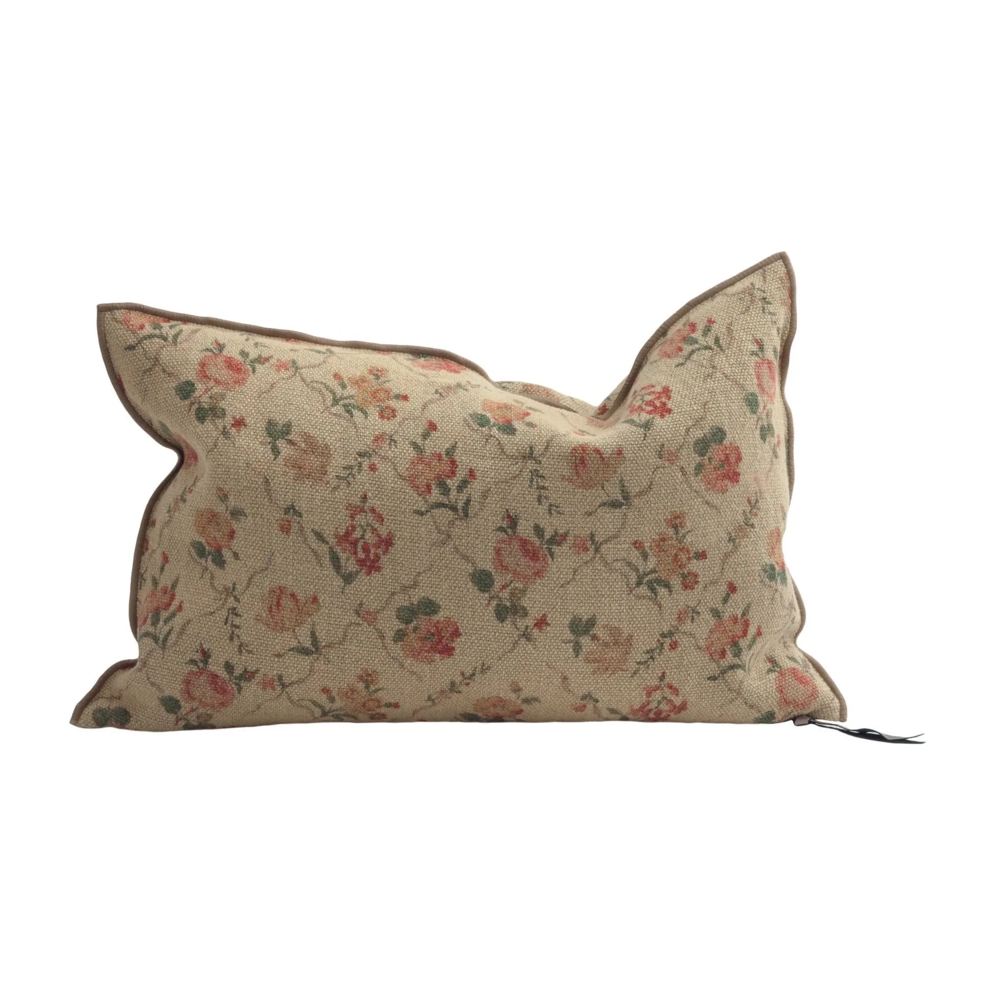 Maison de Vacances - Garten Eden Leinenkissen Vice Versa | Creme
