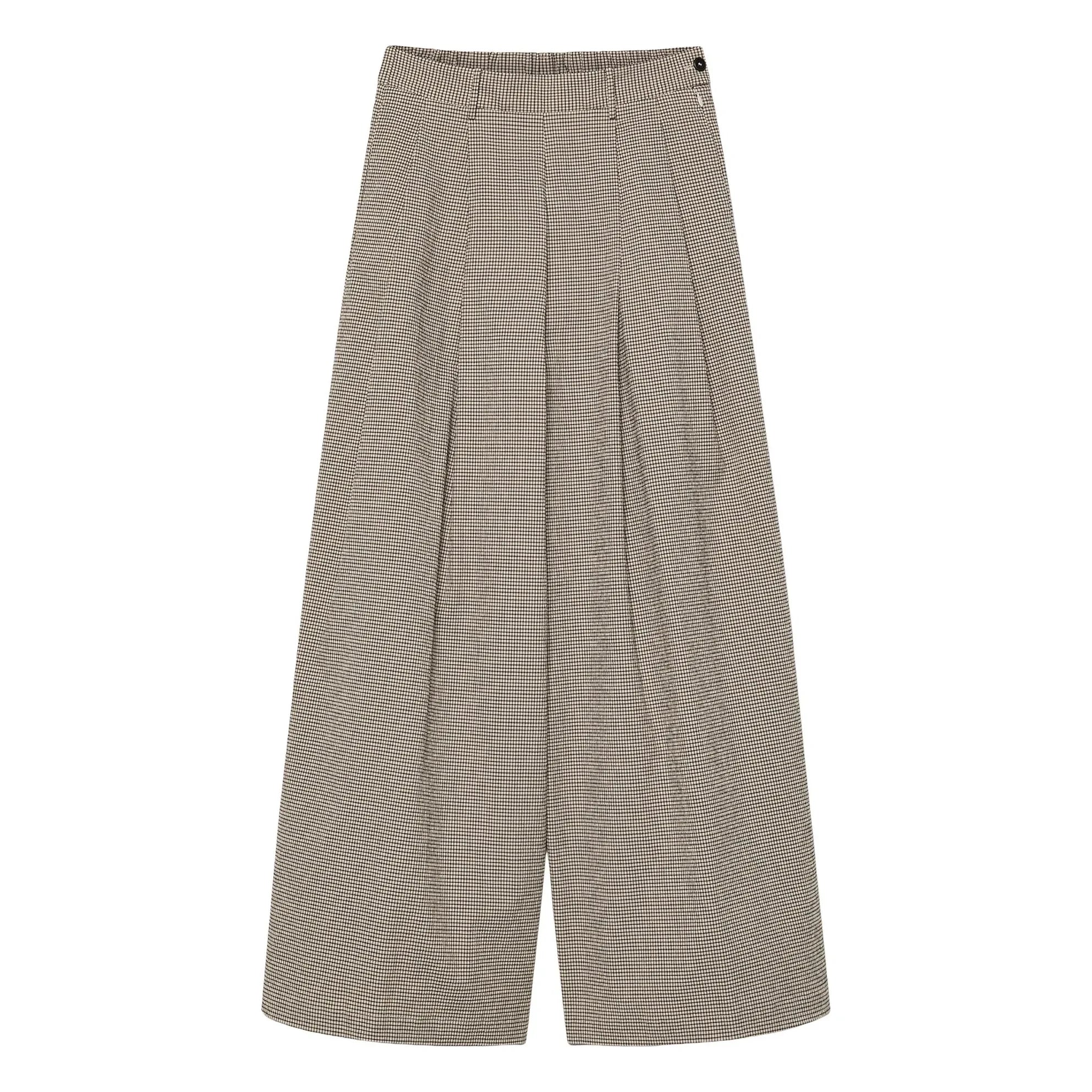 Pomandère – Hose aus Baumwoll-Gabardine | Creme