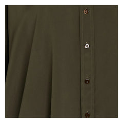 Momoni - Brooklin Metallic-Hemd | Dunkelgrün
