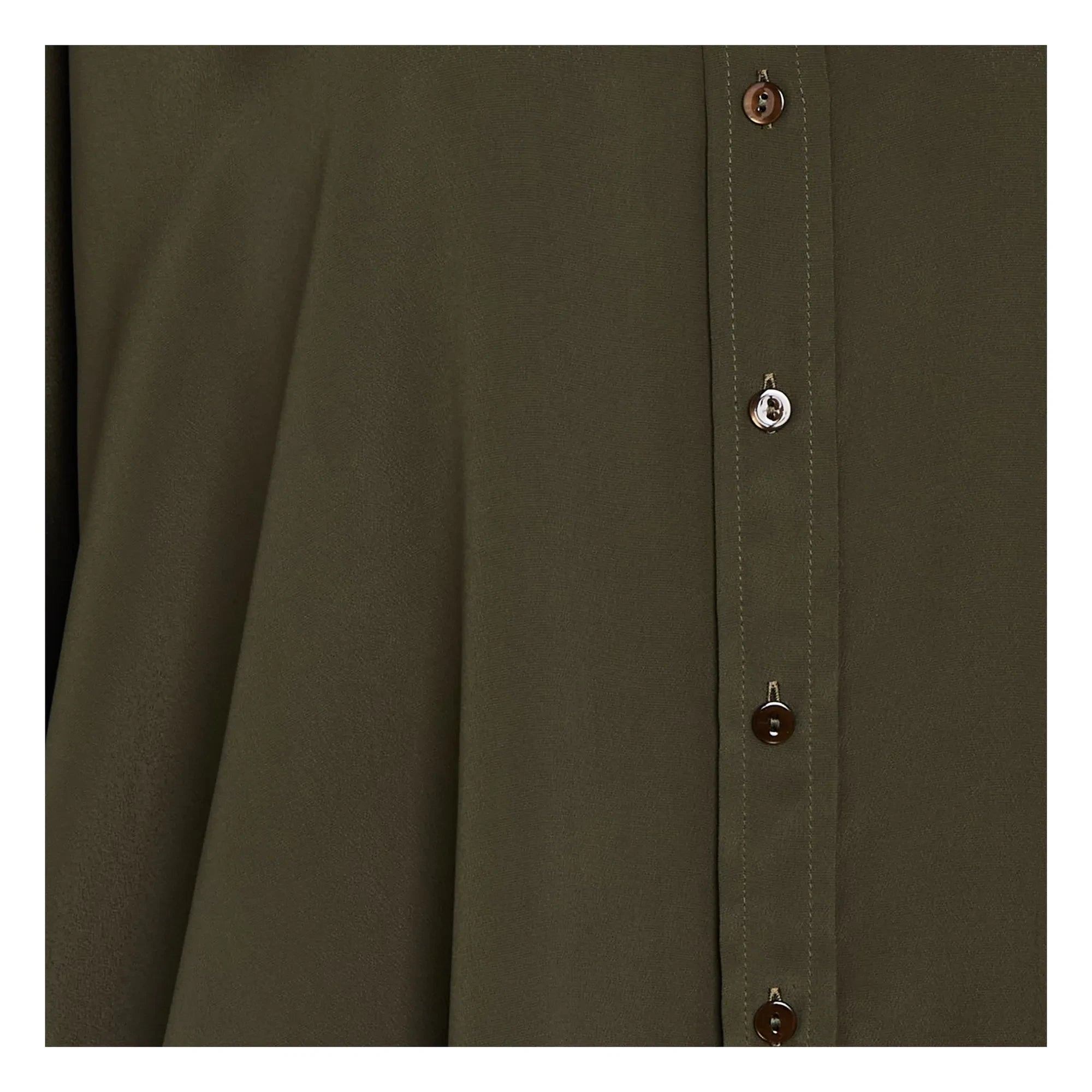 Momoni - Brooklin Metallic-Hemd | Dunkelgrün