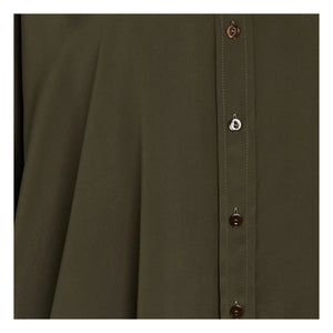 Momoni - Brooklin Metallic-Hemd | Dunkelgrün