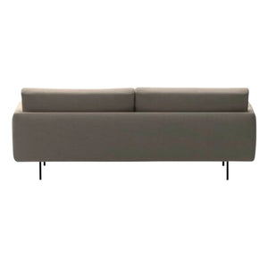 Panac Edition - Isly 3-Sitzer Sofa aus gebürstetem Samt - 205 cm | Cognac