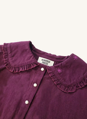 Hundred Pieces - Candy Stars Bluse | Lila