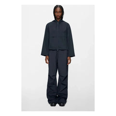 Rains - Suva Hardshell Short Drawstring Jacket W3 | Navy