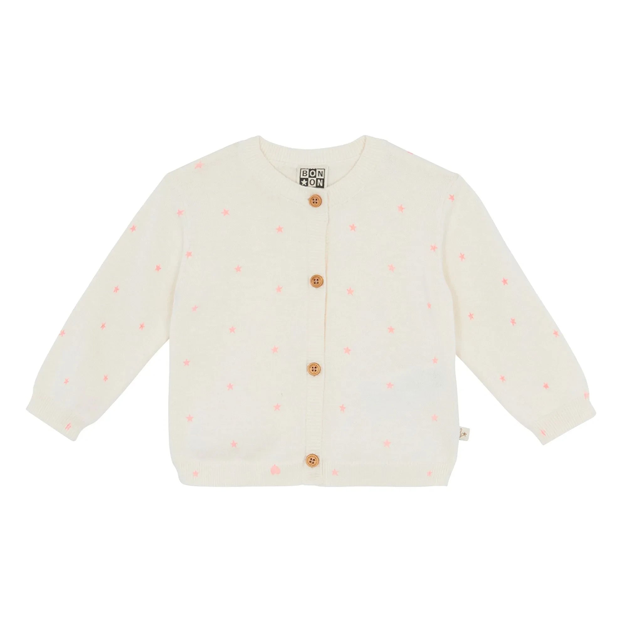 Bonton - Lilet Star Strickjacke | Ecru