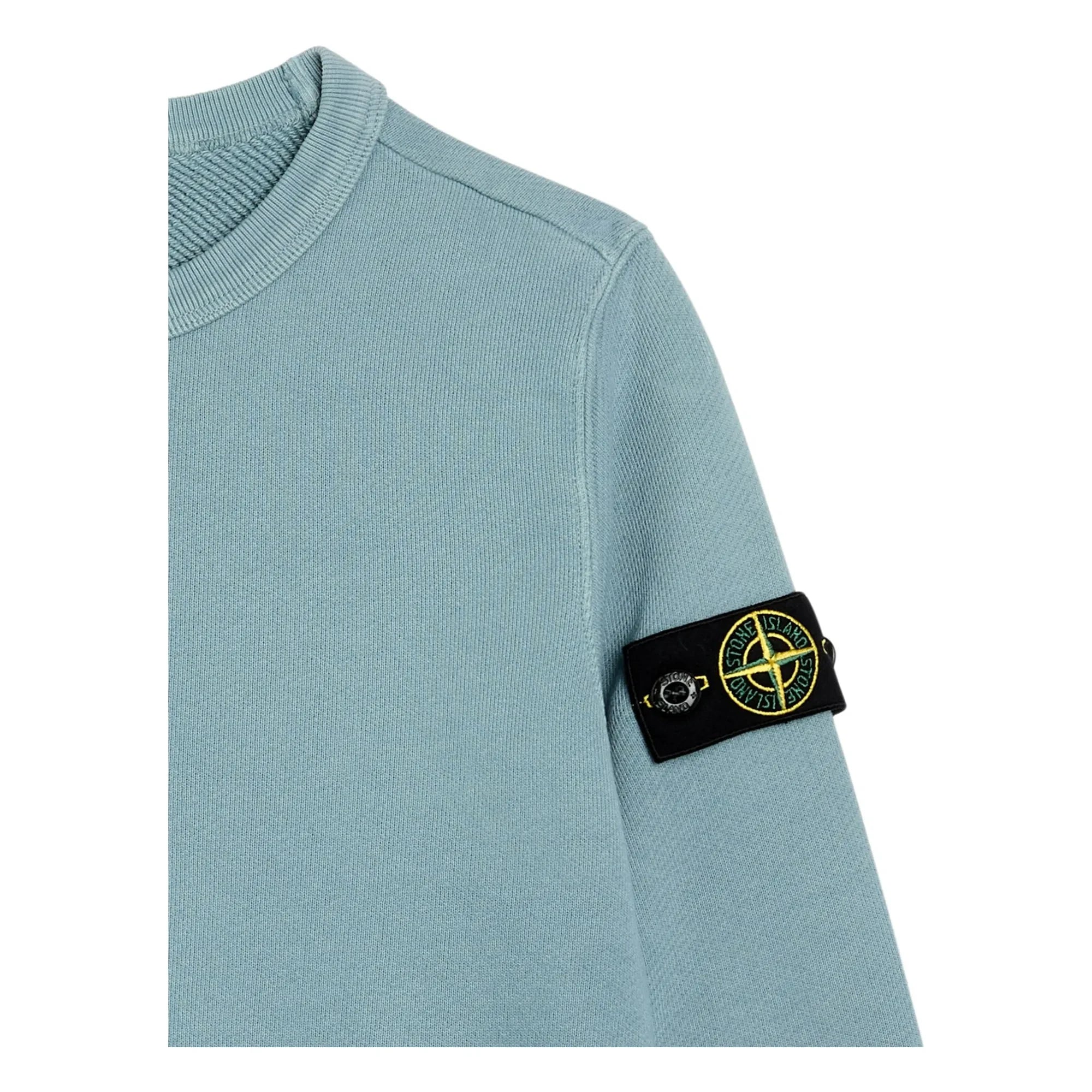 Stone Island - Logo-Sweatshirt | Hellblau