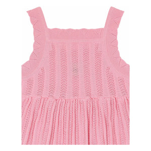 FUB - Sommerkleid aus Bio-Baumwolle, Feinstrick | Zuckerrosa