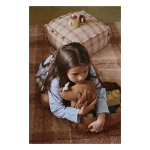 Lorena Canals - Tartan Pouf | Puderrosa